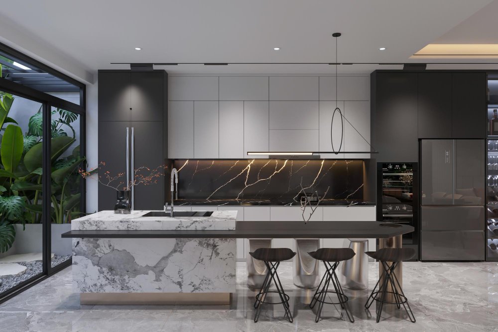 stone countertop eagle id